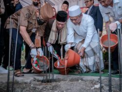Menteri Sandi Hadiri Peletakan Batu Pertama Pembangunan Kampus STEBI Al Rosyid Bojonegoro