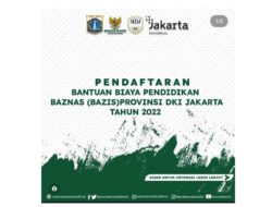 Baznas (Bazis) DKI Jakarta Buka Pendaftaran Beasiswa Kuliah Tahun 2022, Simak Syarat dan Ketentuannya